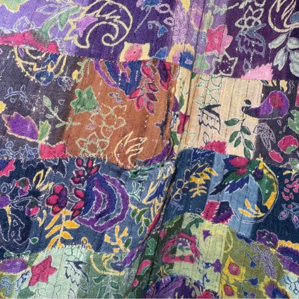 Fairy Cottagecore Patchwork Boho Gypsy Hippie Max… - image 5